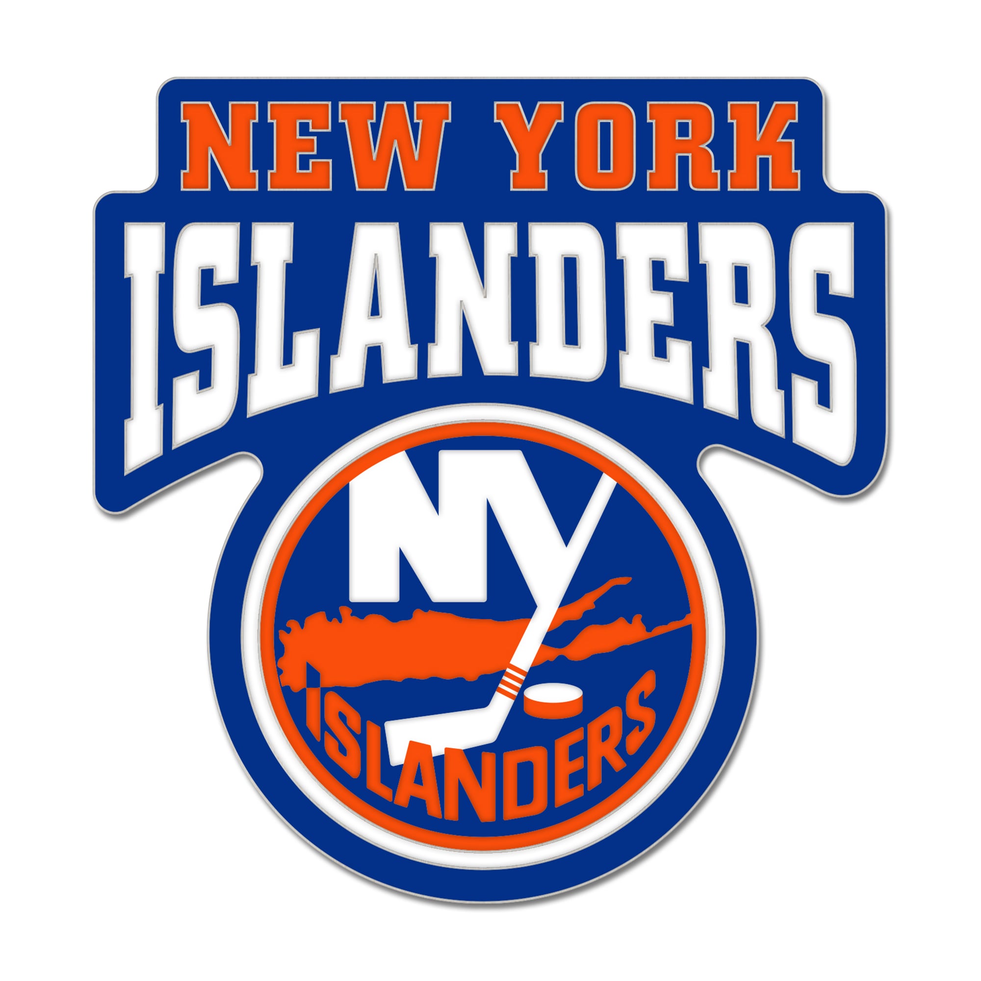LogoArt NewYork Islanders lady battery water resistant stainless steel Ny Islanders Sign - Etsy main image 2