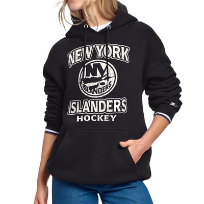 New York Islanders Starter Women's Cookies & Cream Hoodie - Black
