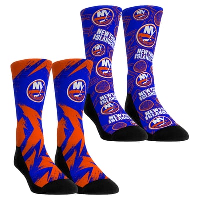  New York Islanders Rock Em Youth Game Day Two-Pack Crew Socks - Blue