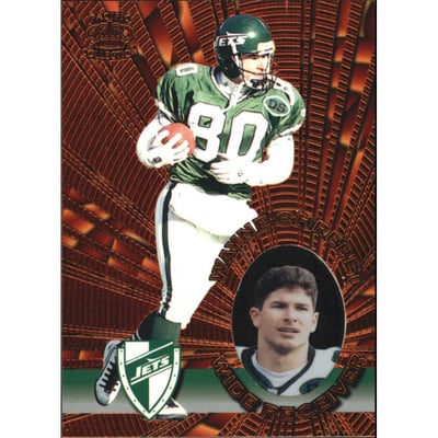 1996 Pacific Invincible Bronze #97 Wayne Chrebet