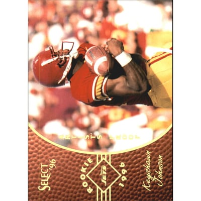 1996 Select Artist's Proofs #154 Keyshawn Johnson