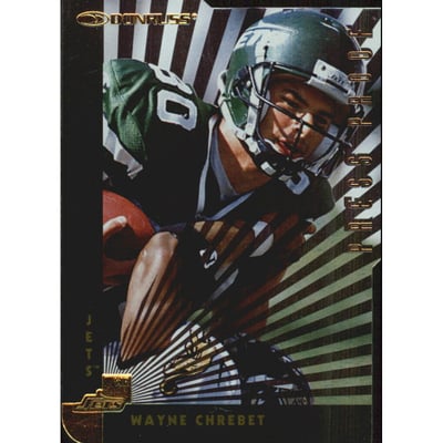1997 Donruss Press Proofs Gold Die Cuts #139 Wayne Chrebet