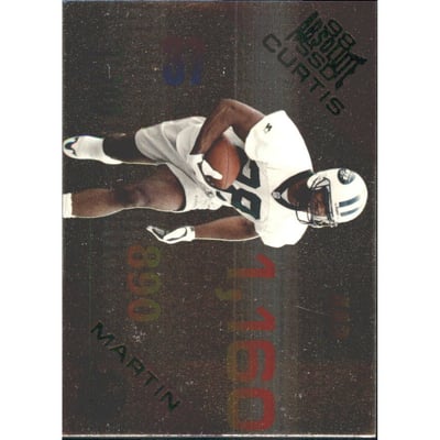 1998 Absolute Statistically Speaking #5 Curtis Martin