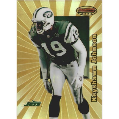 1998 Bowman's Best Refractors #87 Keyshawn Johnson