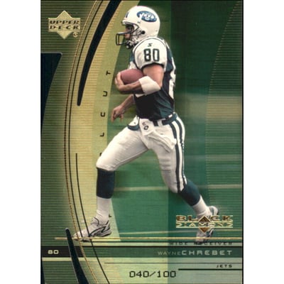 1999 Black Diamond Final Cut #75 Wayne Chrebet