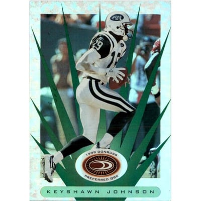 1999 Donruss Preferred QBC Power #63 Keyshawn Johnson S