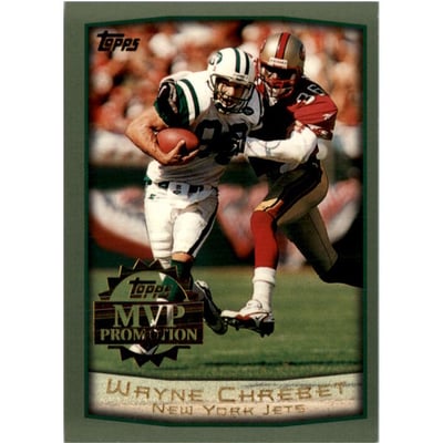 1999 Topps MVP Promotion #292 Wayne Chrebet