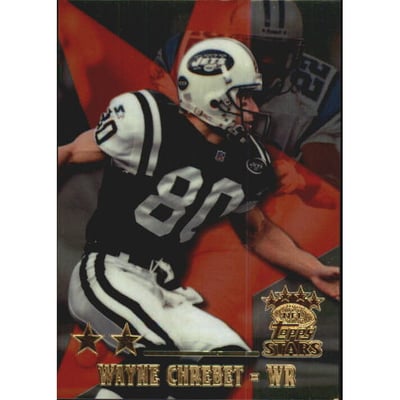 1999 Topps Stars Two Star Parallel #58 Wayne Chrebet