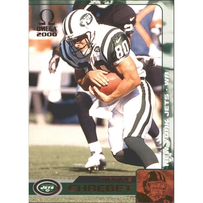 2000 Pacific Omega Copper #92 Wayne Chrebet