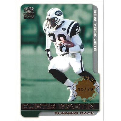 2000 Paramount Premiere Date #166 Curtis Martin