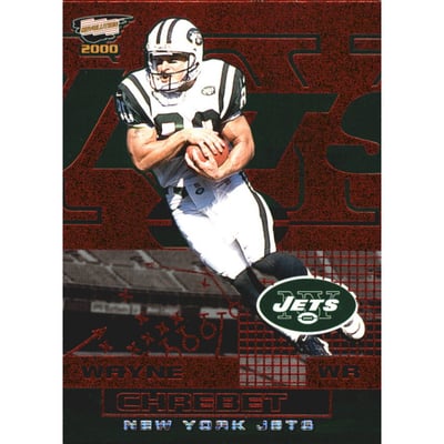 2000 Revolution Red #63 Wayne Chrebet