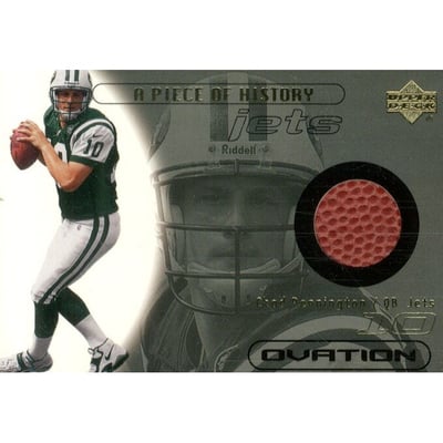 2000 Upper Deck Ovation A Piece of History #RDB Ron Dayne