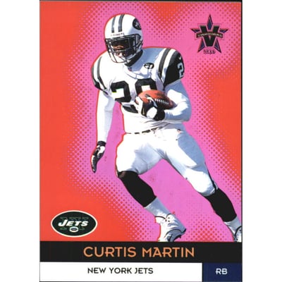 2000 Vanguard Purple #42 Curtis Martin