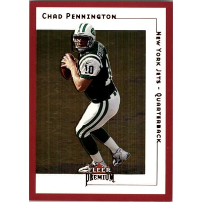 2001 Fleer Premium Star Ruby #174 Chad Pennington