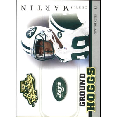 2002 Absolute Memorabilia Ground Hoggs Gold #GH3 Curtis Martin
