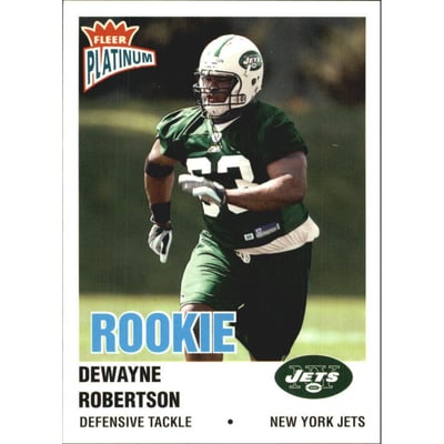 2003 Fleer Platinum Finish #254 DeWayne Robertson