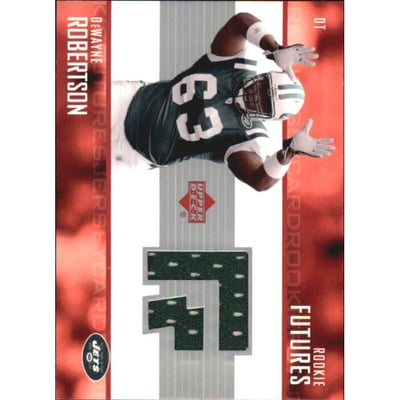 2003 Upper Deck Rookie Future Jerseys #RFRO DeWayne Robertson