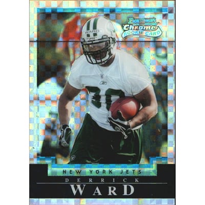 2004 Bowman Chrome Xfractors #215 Derrick Ward