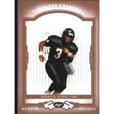2004 Donruss Classics Timeless Tributes Red #161 Derrick Ward