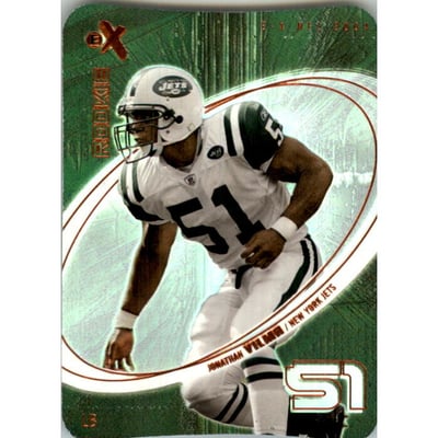 2004 E-X Rookie Die Cuts #59 Jonathan Vilma