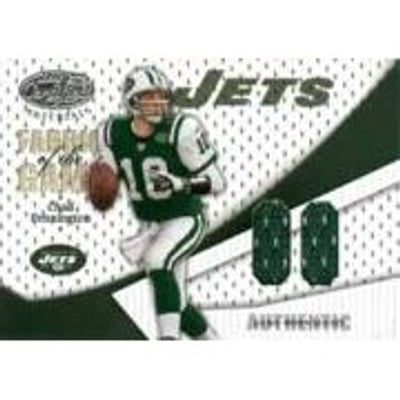 2004 Leaf Certified Materials Fabric of the Game Debut Year #FG14 Chad Pennington/100