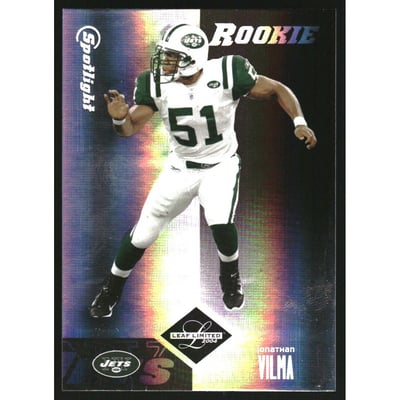2004 Leaf Limited Silver Spotlight #177 Jonathan Vilma