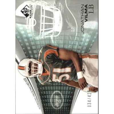 2004 SP Game Used Edition #116 Jonathan Vilma RC
