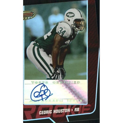 2005 Bowman's Best Red #164 Cedric Houston AU