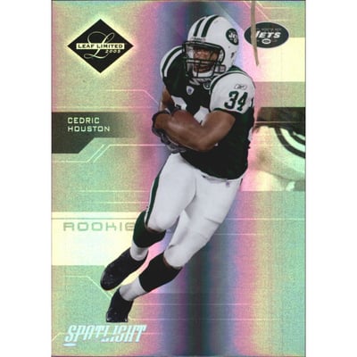 2005 Leaf Limited Silver Spotlight #159 Cedric Houston