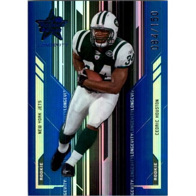 2005 Leaf Rookies and Stars Longevity Sapphire #210 Cedric Houston