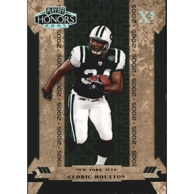 2005 Playoff Honors X's #133 Cedric Houston