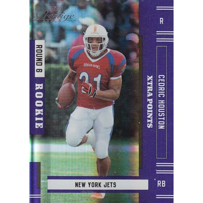 2005 Playoff Prestige Xtra Points Purple #175 Cedric Houston