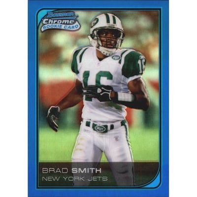 2006 Bowman Chrome Blue Refractors #260 Brad Smith