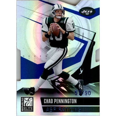 2006 Donruss Elite Aspirations #68 Chad Pennington/90