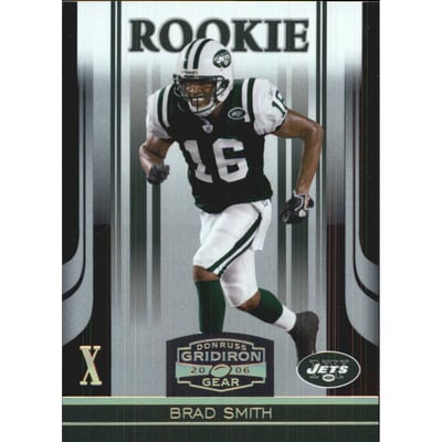2006 Donruss Gridiron Gear Gold Holofoil O's #114 Brad Smith