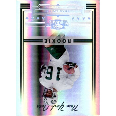2006 Donruss Threads Silver Holofoil #173 Brad Smith