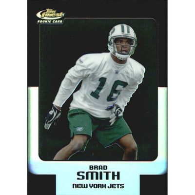 2006 Finest Black Refractors #145 Brad Smith