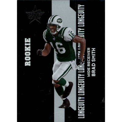 2006 Leaf Rookies and Stars Longevity Silver Parallel #224 Brad Smith