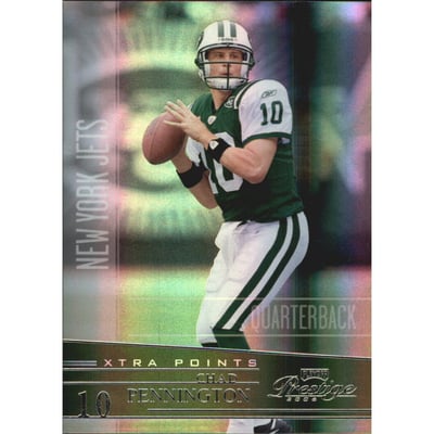 2006 Playoff Prestige Xtra Points Green #105 Chad Pennington