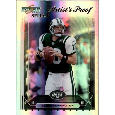 2006 Select Artist's Proof #188 Chad Pennington