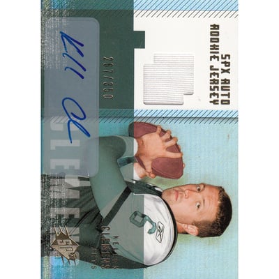 2006 SPx Rookie Autographed Jerseys Gold #205 Kellen Clemens/350
