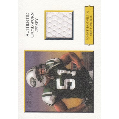 2006 Topps Turkey Red Relics White #JV Jonathan Vilma