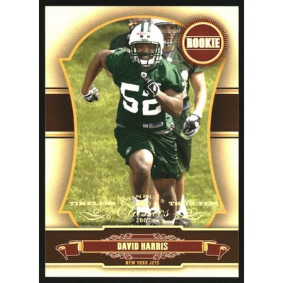 2007 Donruss Classics Timeless Tributes Gold #207 David Harris