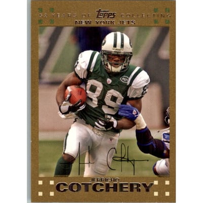 2007 Topps Gold #168 Jerricho Cotchery