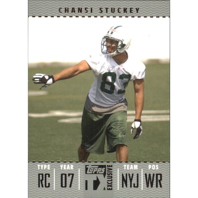 2007 Topps TX Exclusive Silver #184 Chansi Stuckey