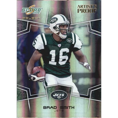 2008 Select Artist's Proof #222 Brad Smith