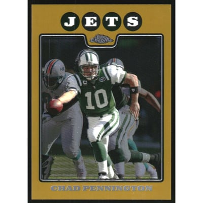 2008 Topps Chrome Gold Refractors #TC4 Chad Pennington