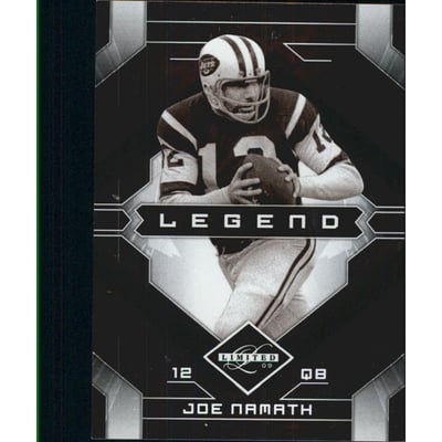 2009 Limited #130 Joe Namath