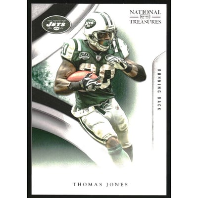 2009 Playoff National Treasures #69 Thomas Jones