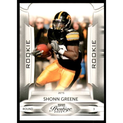 2009 Playoff Prestige #199A Shonn Greene SP RC